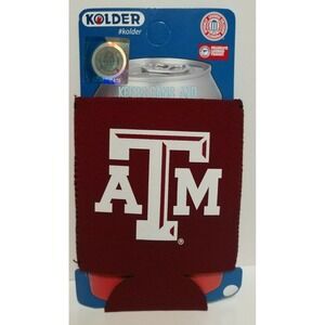Texas A&M Aggies Kolder Neoprene Can Cooler Maroon White A&M Logo 0071-8003 NEW
